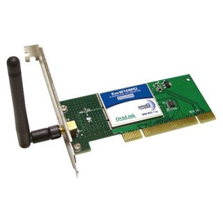Placa de Rede Wireless PCI Ovislink 108Mbps 802.11b/g, EVO-W108PCI