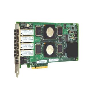 Controladora HBA QLOGIC 4 Ports 4Gb Fibre Channel PCI Express x8, LC multi-mode x 2 QLE2464-CK