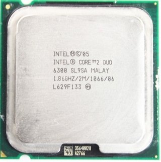 Intel Core 2 Duo Processor E6300, SL9SA