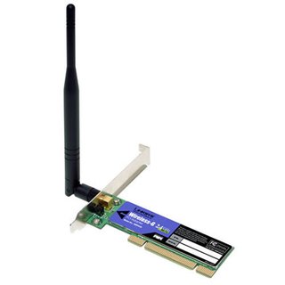 Placa de Rede Wireless PCI Linksys, WMP54G