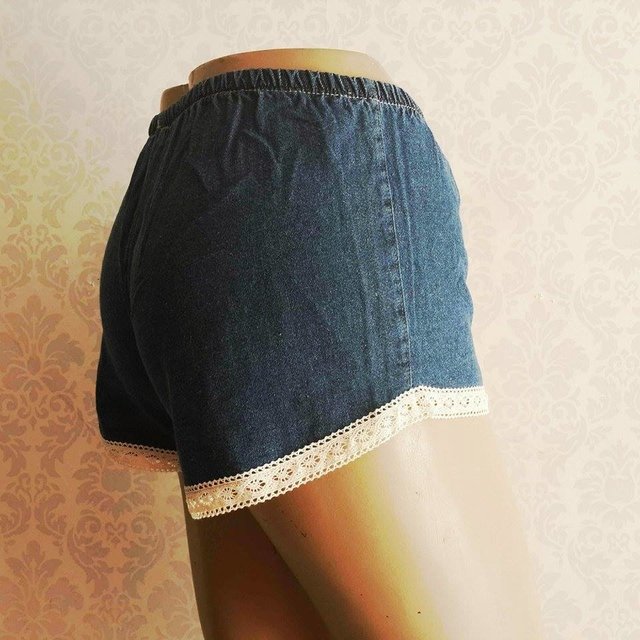 Short De Jeans Con Encaje Comprar En Ventas Por Mayor