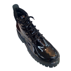 Borcego Negro Charolado - comprar online