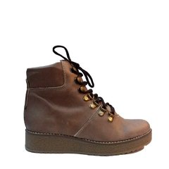 Cuero Visón Abrigo - comprar online