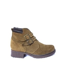 Gamuza Verde Hebillas Tachas - comprar online
