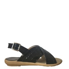 Cuero Negro Cruzada