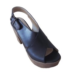 Cuero Negro Cruzada - comprar online