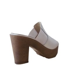 Cuero Blanco Elásticos - Calzados Onnik
