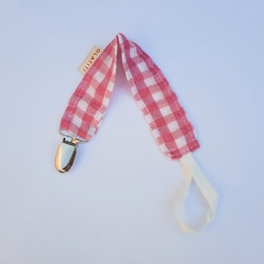 Portachupete MADISON cuadrille rosa