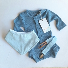 SET BODY + BANDANA Azul