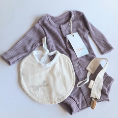 SET BODY + BABERO CEREZA violeta