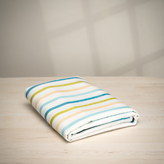Mantel LINEAS MULTICOLOR rectangular - comprar online
