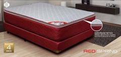 CONJUNTO SOMMIER RED SPRING CON PILLOW GANI