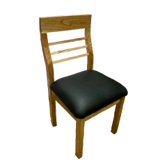 SILLAS DE MADERA Paraíso LUSTRADAS 440 - MUEBLES SANTA MARIA