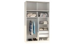 Placard con Baulera Dakar 2 Puertas Corredizas 1,40 - tienda online
