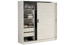 Placard DAKAR 2 Puertas Corredizas 1,80 - MUEBLES SANTA MARIA