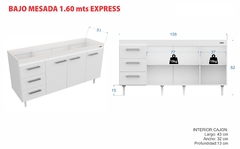 Bajo Mesada 1,60
