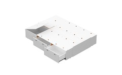 Base de sommier con cajones. Plataforma Benethon 2 Plazas - MUEBLES SANTA MARIA