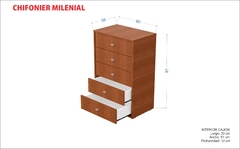 Chifonier Milenial - tienda online