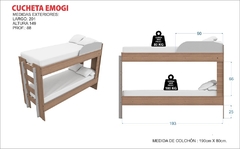 Imagen de Cama Cucheta Emogi