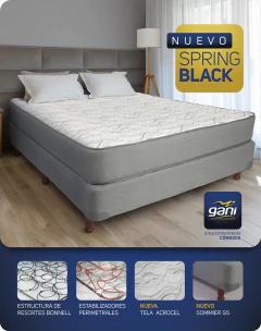 COLCHON SPRING BLACK RESORTES