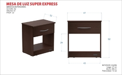 Mesa de Luz Super Express - tienda online