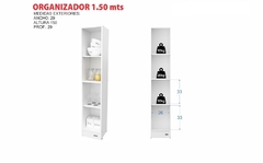 Organizador 1,50 mts. - comprar online