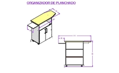 Organizador de Planchado - MUEBLES SANTA MARIA