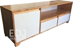 RACK BAJO LCD LUSTRADO - comprar online