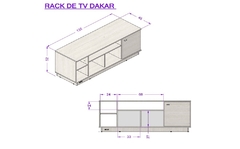 Rack de Tv Dakar en internet