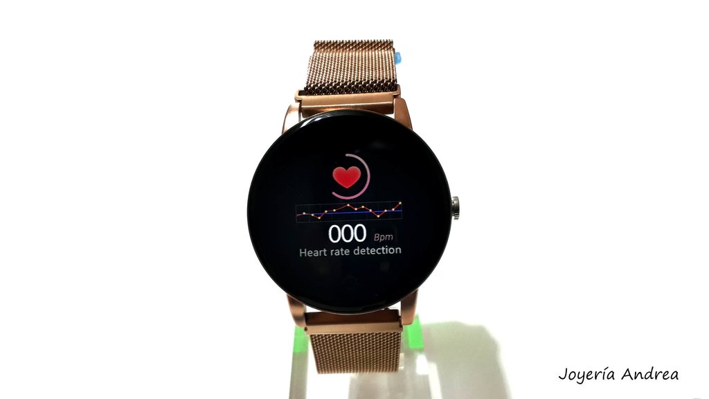 Reloj Tressa SmartWatch Caja y Correa de Acero Rose