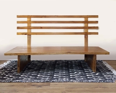 Sillón Ikigai sustentable en madera y textil