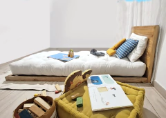 Cama Montessori evolutiva multi alturas - FENIX manufactura de muebles