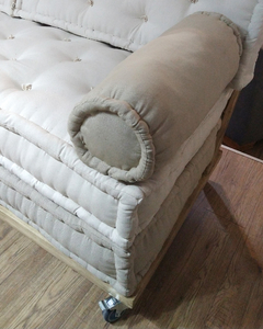 Base de colchón con respaldo Sendai whells madera sustentable - tienda online