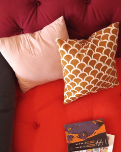 Almohadón Decorativo Sustentable Con Funda Desmontable