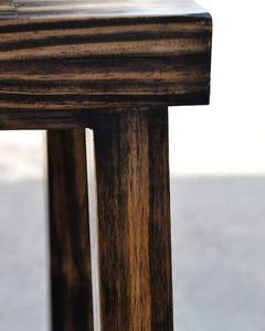 Banqueta alta Visby bar madera maciza sustentable en internet