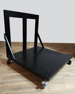 Sillón esquinero modular tatami con Bases Sendai con respaldo