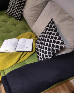 Almohadón Decorativo Sustentable Con Funda Desmontable - comprar online