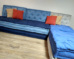 Sillón tatami módulo chico 80 al piso - FENIX manufactura de muebles