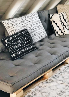 Oferta Conjunto de Colchón y respaldo Tatami para futón articulado o sillón en stock - comprar online