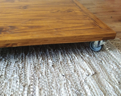 Módulo apoyapies tatami 80 con base Sendai whells - FENIX manufactura de muebles