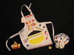 Delantal De Cocina de Chicos Con Gorro - comprar online