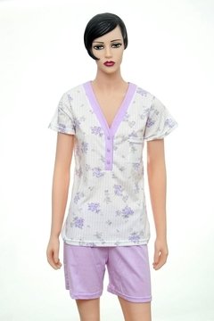 Pijama de Mujer Verano Remera Short Algodón Talle 4, 5, 6 - comprar online