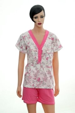 Pijama de Mujer Verano Remera Short Algodón Talle 1, 2, 3 en internet