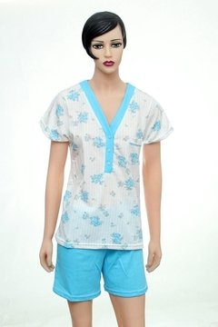 Pijama de Mujer Verano Remera Short Algodón Talle 4, 5, 6 - comprar online