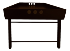 Bandeja Cama Desayuno Manija Servir Madera Con Patas - TopBuy Tienda