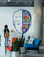 Blue Robot / ROA + SAEL / Wall Sticker