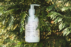 Crema corporal de almendras con rosa mosqueta