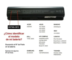 Bateria Notebook Hp 6735b 6530b Hstnn-ub69 Probattery en internet