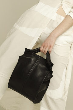 Geometric Tote Bag Small Negra ( A PEDIDO)