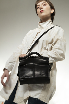 Geometric Tote Bag Mini Negra